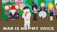 War Is Not My Voice Randy Marsh GIF - War Is Not My Voice Randy Marsh South Park GIFs
