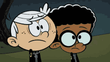 Nervous GIF - Loud House Series Caught Wasnt Me GIFs