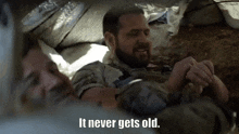 It Never Gets Old Funny GIF - It Never Gets Old Funny Seal Team GIFs