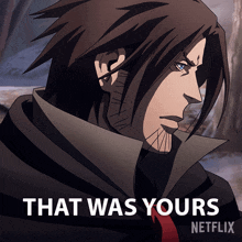 that was yours trevor belmont richard armitage castlevania that is yours