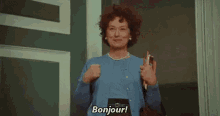 Bonjour French GIF - Bonjour French Julie And Julia GIFs