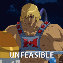 Unfeasible He-man GIF - Unfeasible He-man Masters Of The Universe Revolution GIFs