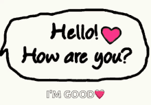 How Are You Hello GIF - How Are You Hello Heart GIFs