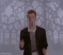 Never Gonna Give A Fuck Rick Roll GIF - Never Gonna Give A Fuck Rick Roll GIFs