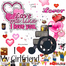 a valentine 's day greeting card that says i love you