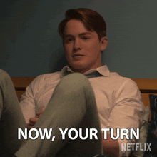 Now Your Turn Nick Nelson GIF - Now Your Turn Nick Nelson Heartstopper GIFs