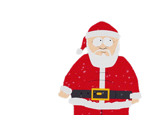Look Around Santa Claus Sticker - Look Around Santa Claus South Park Stickers