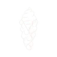 camardie street truck ice cream logo waffle
