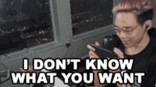 I Dont Know What You Want Kevin Huang GIF - I Dont Know What You Want Kevin Huang Zootay GIFs