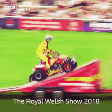 gareth wyn jones living the dream royal welsh show stunt llanelwedd