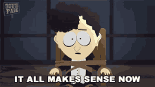It All Makes Sense Now Michael GIF - It All Makes Sense Now Michael South Park GIFs