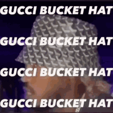 Gucci Bucket Hat Gucci GIF - Gucci Bucket Hat Gucci Gucket GIFs