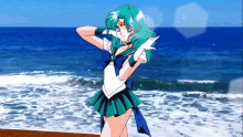 Super Sailor Neptune GIF - Super Sailor Neptune Water GIFs