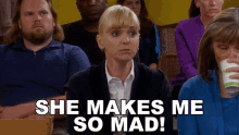She Makes Me So Mad Christy GIF - She Makes Me So Mad Christy Anna Faris GIFs