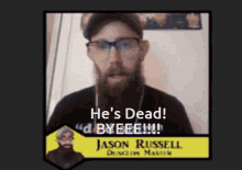 Dead Bye GIF - Dead Bye Jason Russel GIFs
