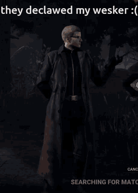 Albert Wesker Wesker GIF - Albert Wesker Wesker Dbd - Discover & Share GIFs
