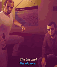 Grand Theft Auto Michael And Trevor GIF - Grand Theft Auto Michael And Trevor The Big One GIFs