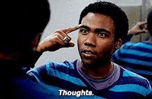 Thoughts Thinking GIF - Thoughts Thinking Community-tv-show GIFs