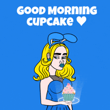 Gm Cupcake GIF - Gm Cupcake Hunnys GIFs