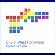 a city of west hollywood logo from 1984