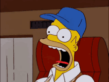 Homer Simpson Scream GIF - Homer Simpson Scream Ah GIFs