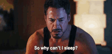 Insomnie GIF - Tony Stark Iron Man Robert Downey Jr GIFs