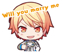 a cartoon of a boy asking if he can marry him