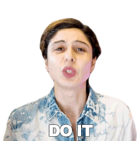 Do It Scherezade Shroff Sticker - Do It Scherezade Shroff Do What You Want Stickers