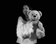 marina luque toby smile teddy bear hug
