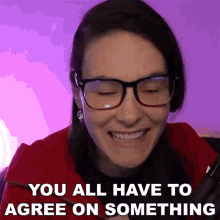 You All Have To Agree On Something Cristine Raquel Rotenberg GIF - You All Have To Agree On Something Cristine Raquel Rotenberg Simply Nailogical GIFs