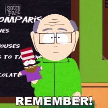 Remember Mr Garrison GIF - Remember Mr Garrison South Park GIFs