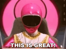 This Is Great Catherine Sutherland GIF - This Is Great Catherine Sutherland Pink Zeo Ranger GIFs