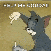 Exhausted Tom And Jerry GIF - Exhausted Tom And Jerry Cat GIFs