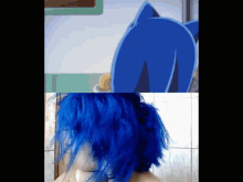 Sonic Blue GIF - Sonic Blue Hair GIFs