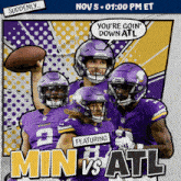 Atlanta Falcons Vs. Minnesota Vikings Pre Game GIF