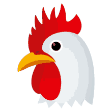 chicken nature joypixels domesticated bird poultry