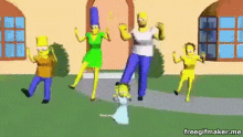 Simpsons Dancing GIF - Simpsons Dancing Batu GIFs