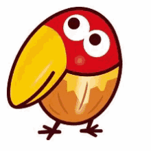 chocoball sweets bird