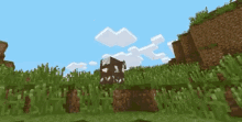 майнкрафт корова му что удивление GIF - Minecraft GIFs