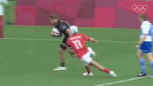 touch down scott curry new zealand rugby team nbc olympics score