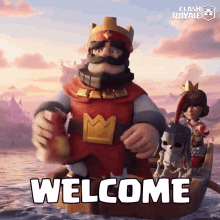 Welcome Clash Royale GIF - Welcome Clash Royale Welcome One And All GIFs