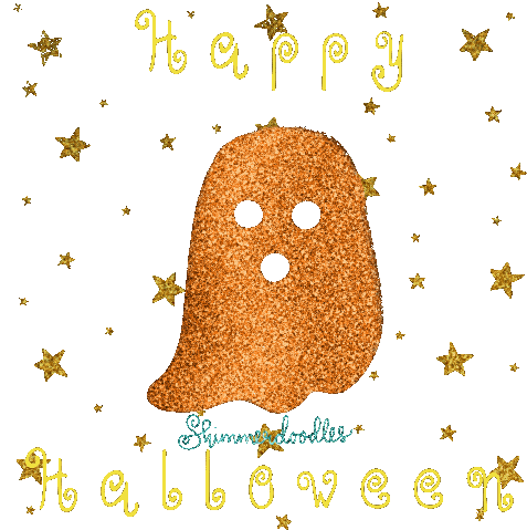 Happy Halloween Sticker - Happy Halloween Ghost Stickers