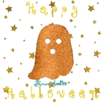 Happy Halloween Sticker - Happy Halloween Ghost Stickers