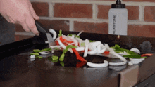 Sautéing The Hungry Hussey GIF - Sautéing The Hungry Hussey Frying The Vegetable GIFs
