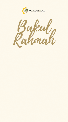 Bakul Rahmah Wakaf GIF - Bakul Rahmah Wakaf Islam GIFs