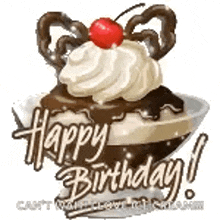 Icecream Happy Birthday GIF - Icecream Happy Birthday GIFs