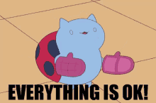 Everything Is Ok - Everything GIF - Everything Everything Is Okay Cat Bug GIFs