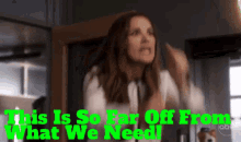 Station19 Carina Deluca GIF - Station19 Carina Deluca This Is So Far Off From What We Need GIFs