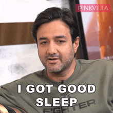 I Got Good Sleep Siddharth Anand GIF - I Got Good Sleep Siddharth Anand Pinkvilla GIFs