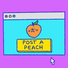 Post A Peach Post GIF - Post A Peach Post Post A Picture GIFs